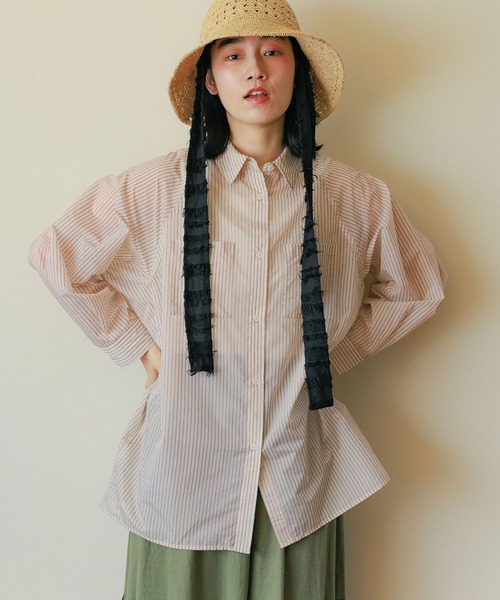 niko and...（ニコアンド）の「オリジナルラフィアキャペリン（ハット・レディース・ナチュラル/モカ・FREE）」の6枚目の写真