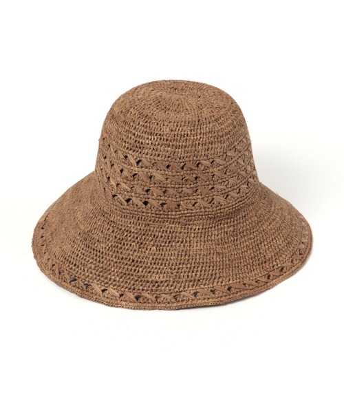niko and...（ニコアンド）の「オリジナルラフィアキャペリン（ハット・レディース・ナチュラル/モカ・FREE）」の22枚目の写真