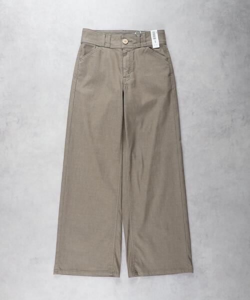 SOMETHING(サムシング)の「SOMETHING(サムシング)「SUMMER COOL」 涼しいセミワイドデニムパンツ(その他パンツ・レディース・ベージュ・L/XS/S/M)」の18枚目の写真