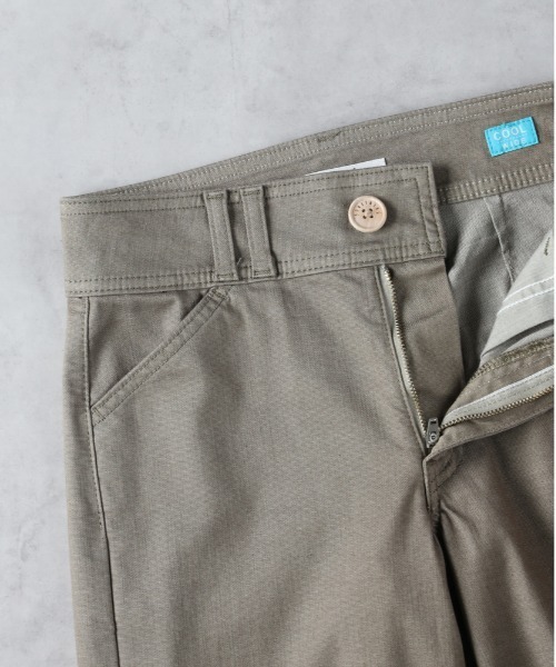 SOMETHING(サムシング)の「SOMETHING(サムシング)「SUMMER COOL」 涼しいセミワイドデニムパンツ(その他パンツ・レディース・ベージュ・L/XS/S/M)」の5枚目の写真