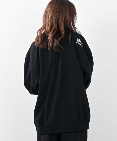 Felt-Maglietta（フェルトマリエッタ）の「[ROUXDI PERFE ルゥディパフィー]日本製裏毛カーディガン（カーディガン/ボレロ・メンズ・ホワイト/ブラック/ベージュ・MEDIUM/LARGE）」の6枚目の写真