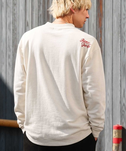 Felt-Maglietta（フェルトマリエッタ）の「[ROUXDI PERFE ルゥディパフィー]日本製裏毛カーディガン（カーディガン/ボレロ・メンズ・ホワイト/ブラック/ベージュ・MEDIUM/LARGE）」の11枚目の写真