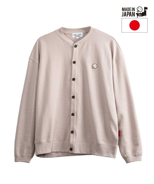 Felt-Maglietta（フェルトマリエッタ）の「[ROUXDI PERFE ルゥディパフィー]日本製裏毛カーディガン（カーディガン/ボレロ・メンズ・ホワイト/ブラック/ベージュ・MEDIUM/LARGE）」の21枚目の写真