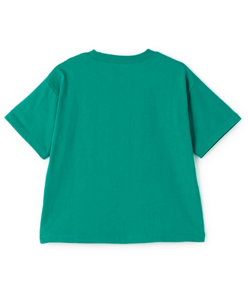 and D. petit main(アンドディープティマイン)の「【綿100%】【365D.】OFUZAKEグラフィックワイド半袖Tシャツ(Tシャツ/カットソー・キッズ・ピンク/ブラック/ブルー/レッド/パープル/ホワイト/グリーン/イエロー・130cm/90cm/110cm/100cm/120cm/140cm/150cm)」の19枚目の写真