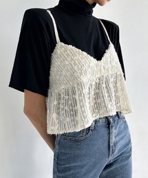 Mela()Embroidery bustier(L~\[)