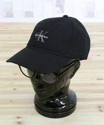 TopIsm（トップイズム）の「CK モノロゴプリント ベースボールキャップ MONOLOGO PRINTED BASEBALL CAP（キャップ）」
