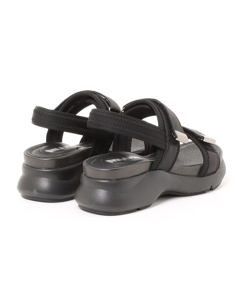 【美品】ダイアナ　クロスストラップ　ミュール　サンダル　ブラック　Lサイズ ダイアナ DIANA ミュールサンダル(黒メッシュ) （黒メッシュ