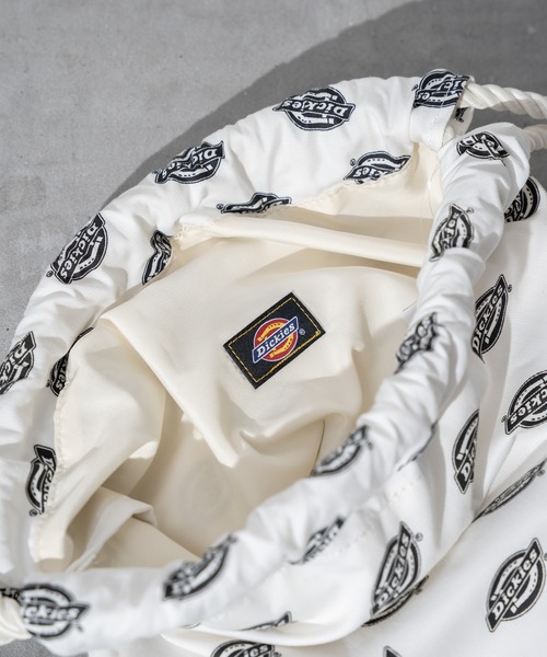 Dickies（ディッキーズ）の「【Dickies】DK EX PRINT PURSE BAG MN / ディッキーズ ロゴ総柄 プリント パースバッグ（ハンドバッグ・メンズ・オレンジ/ブラック・FREE）」の6枚目の写真