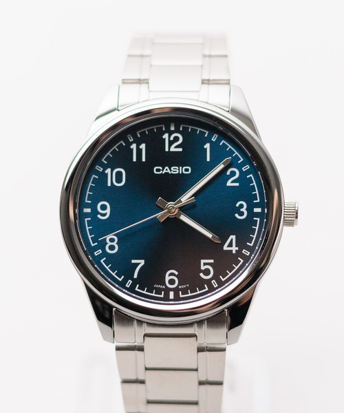 CASIO(カシオ)の「【60】【ITN】【CASIO】STANDARD MENS ROUND METAL BAND(アナログ腕時計・メンズ・ブルー系その他/シルバー系その他/ブラック/ブラック系その他/ブルー/シルバー/シルバー系その他2/ブラック系その他2・FREE)」の4枚目の写真