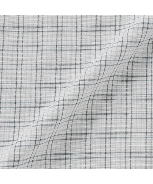 TOKYO SHIRTS（トウキョウシャツ）の「【Pitta Re:)】ふわっとガーゼシャツ 七分袖 綿100% レディースカジュアルシャツ（シャツ/ブラウス・レディース・グレー・S/M/L/LL）」の2枚目の写真