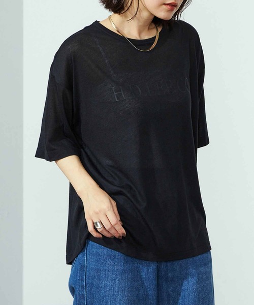 セール】Lee/リー シアープルオーバーTシャツ/半袖Tシャツ