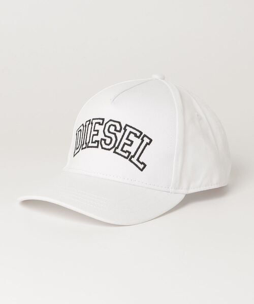 DIESEL KIDS(ディーゼルキッズ)の「DIESEL(ディーゼル)Kids & Junior ブランドロゴキャップ(キャップ・キッズ・ブラック/ホワイト/ネイビー・Ⅱ/Ⅲ)」の1枚目の写真