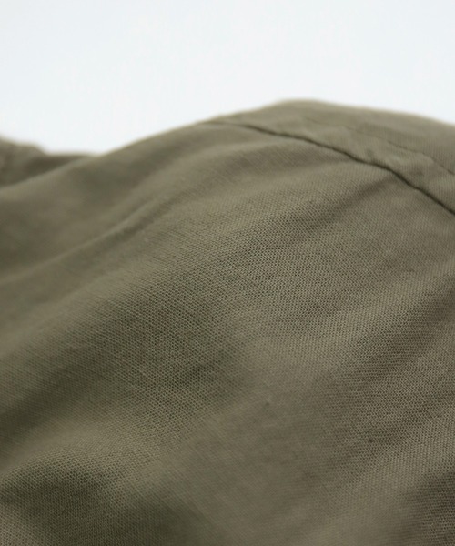 D.M.G.（ドミンゴ）の「[D.M.G / ディーエムジー] シーツクロス フードワンピース（ワンピース・レディース・オリーブ/ピンク/ブラック・FREE）」の18枚目の写真