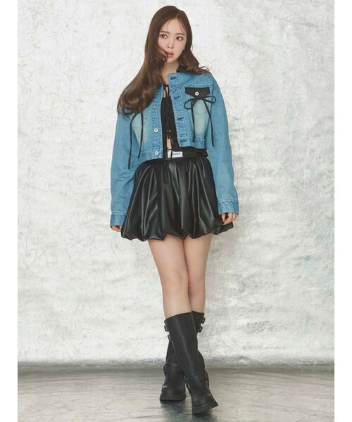 CALNAMUR（カルナムール）の「ハートバックルエンジニアブーツ（ブーツ・レディース・ブラック/ブラウン・SMALL/MEDIUM/LARGE）」の12枚目の写真