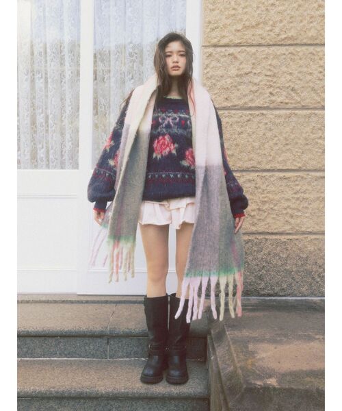 CALNAMUR（カルナムール）の「ハートバックルエンジニアブーツ（ブーツ・レディース・ブラック/ブラウン・SMALL/MEDIUM/LARGE）」の15枚目の写真