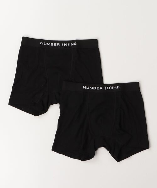 NUMBER (N)INE(ナンバーナイン)の「ブランドコラボ ボクサーパンツ 2点セット FTLxNUMBER(N)INE 2パックSET(ボクサーパンツ・メンズ・ブラック/グレー・M/L/XL)」の2枚目の写真