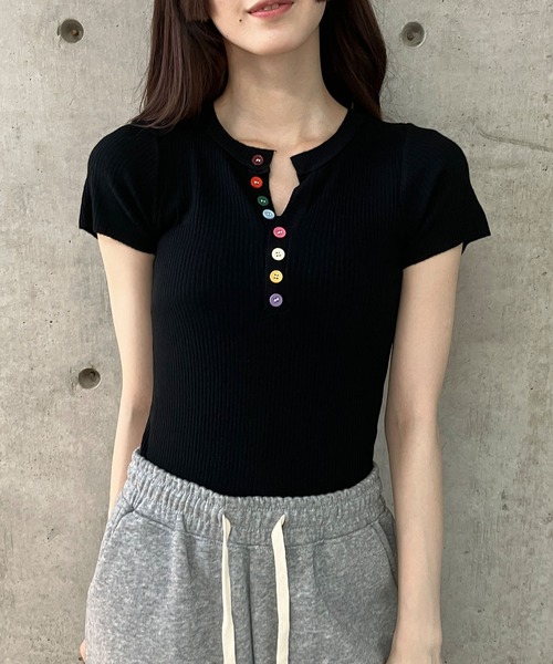 フォクシー　ジェリービーンセーター 38  黒 M 半袖ニット Tシャツ 極美品✨現行モデル フォクシー ジェリービーンセーター 半袖
