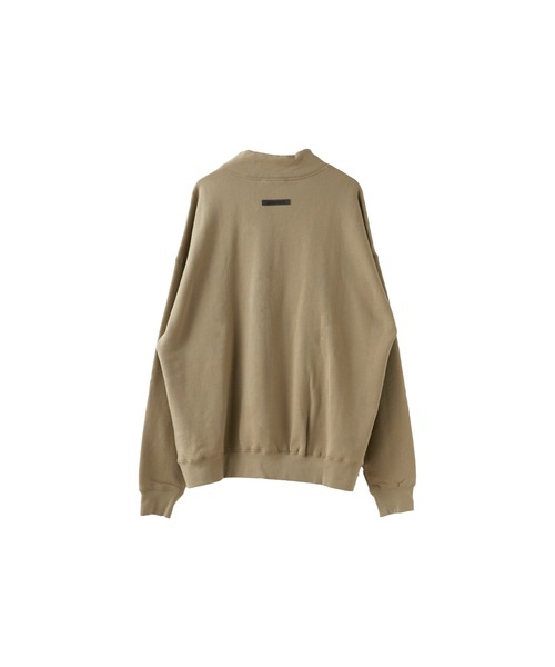 FOG ESSENTIALS(エフオージーエッセンシャルズ)の「FOG ESSENTIALS/エッセンシャルズ FOG 1POINT LOGO MOCK NECK SWEAT モックネックスウェット ブランドロゴ(スウェット・メンズ・ブラウン/モスグリーン/クリーム/ブラック・XL/L/M/S)」の19枚目の写真