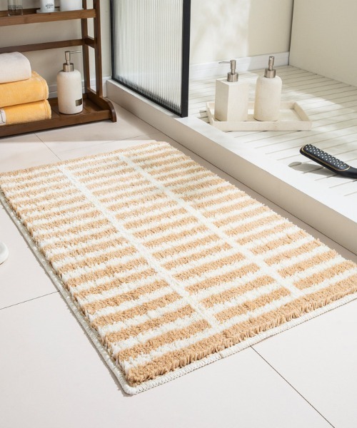 REBALANCE（リバランス）の「マルチラグマット（ラグ/マット・レディース・B/G/I/P/R/K/L/M/N/A/H/J/O/Q/C/D/E/F・FREE）」の3枚目の写真