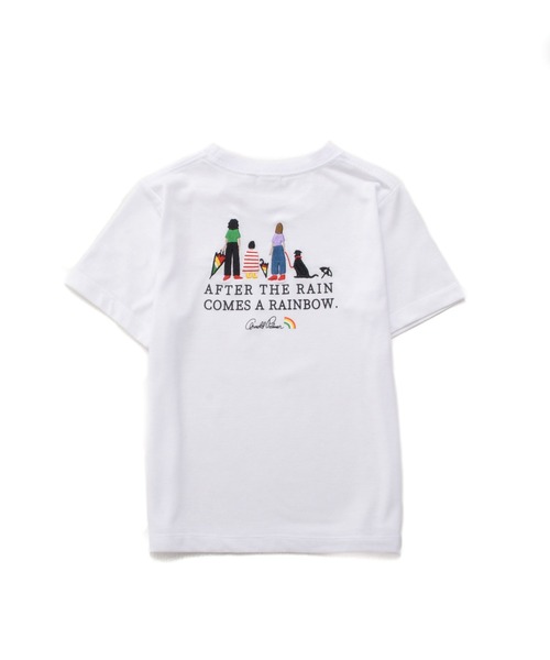 Arnold Palmer（アーノルドパーマー）の「レイングラフィック バックロゴ Tシャツ（Tシャツ/カットソー・キッズ・ホワイト/グリーン・95cm/105cm/115cm/125cm/135cm/145cm）」の2枚目の写真