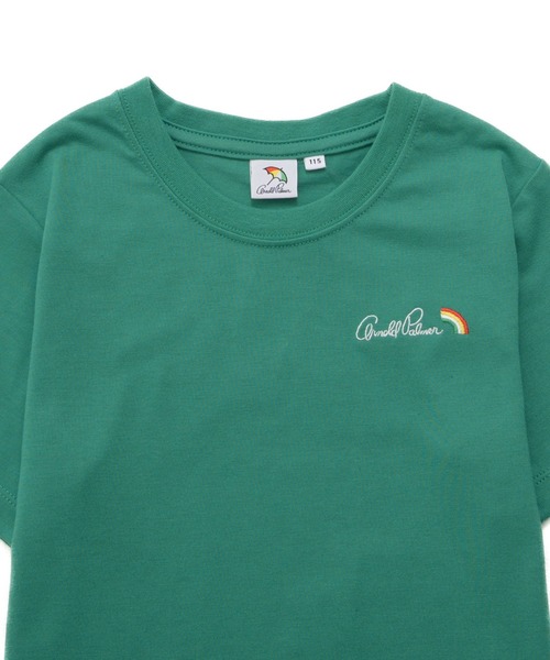 Arnold Palmer（アーノルドパーマー）の「レイングラフィック バックロゴ Tシャツ（Tシャツ/カットソー・キッズ・ホワイト/グリーン・95cm/105cm/115cm/125cm/135cm/145cm）」の4枚目の写真