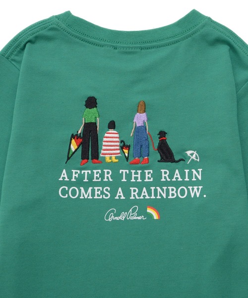 Arnold Palmer（アーノルドパーマー）の「レイングラフィック バックロゴ Tシャツ（Tシャツ/カットソー・キッズ・ホワイト/グリーン・95cm/105cm/115cm/125cm/135cm/145cm）」の8枚目の写真