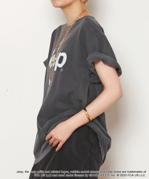 GOOD ROCK SPEED（グッドロックスピード）の「【GOOD ROCK SPEED / グッドロックスピード】追加ジープロゴTシャツ（Tシャツ/カットソー・レディース・ブラック系その他/ホワイト/ベージュ・FREE）」の6枚目の写真