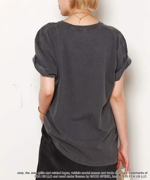 GOOD ROCK SPEED（グッドロックスピード）の「【GOOD ROCK SPEED / グッドロックスピード】追加ジープロゴTシャツ（Tシャツ/カットソー・レディース・ブラック系その他/ホワイト/ベージュ・FREE）」の5枚目の写真