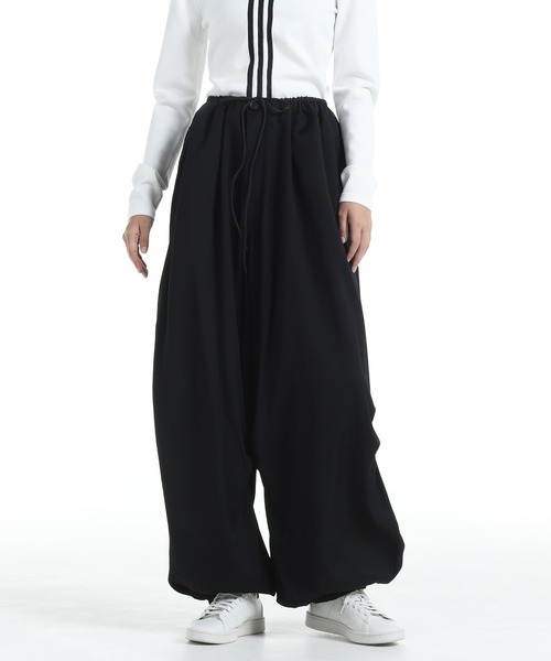 パンツ Y-3 'Y-3 Rayon Twill Wide' pants Black Y-3 RAYON TWILL WIDE PANTS（その他パンツ）｜Y-3（ワイスリー