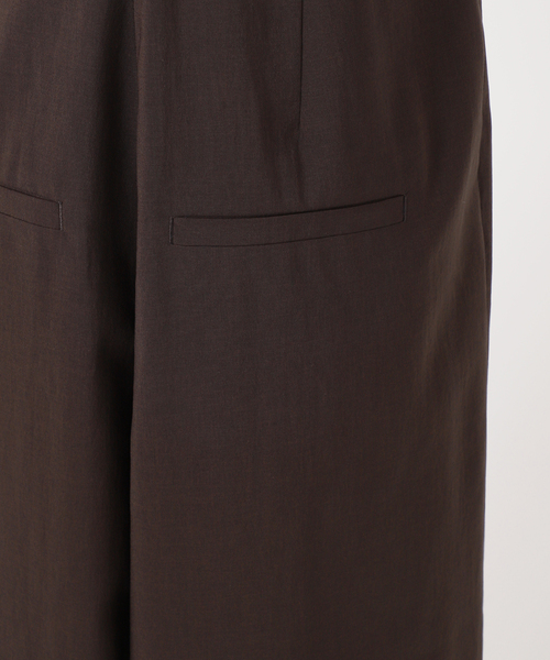 FRAMeWORK（フレームワーク）の「撥水強撚PEサスペンダーパンツ