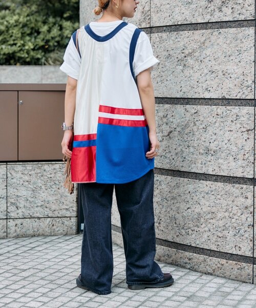 etsinta（エシンタ）の「etsintaリメイクゲームベスト（Tシャツ/カットソー・レディース・オフホワイト・ONE SIZE）」の11枚目の写真