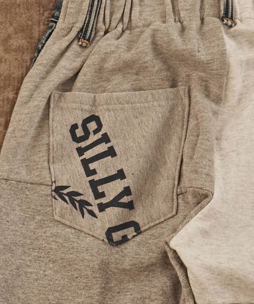 ALL RUNS（オールランズ）の「Denim x Sweat Switching Easy Pants デニムパンツ メンズ 秋物 秋服 2026年秋冬（デニムパンツ・メンズ・ブルー系9/ブルー系8/ブルー系6/ブルー系5/ブルー系4/ブルー系3/ブルー系2/ブルー系1/ブルー系/ブルー・L/M）」の15枚目の写真