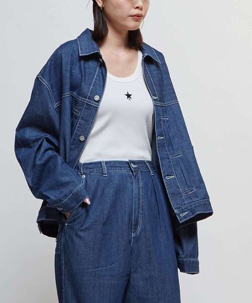 コンバーストウキョウ　オーバーサイズブルゾン CONVERSE TOKYO（コンバーストウキョウ）の「BOA HALF ZIP PULLOVER