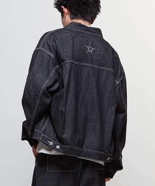 セール】【限定展開】LIGHT DENIM SHIRT JACKET(SET UP)（デニム