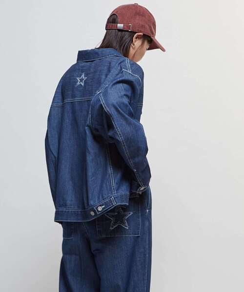 美品　CONVERSE TOKYO　デニムジャケット セール】【CONVERSE TOKYO×KURO】別注 DENIM JACKET UNISEX