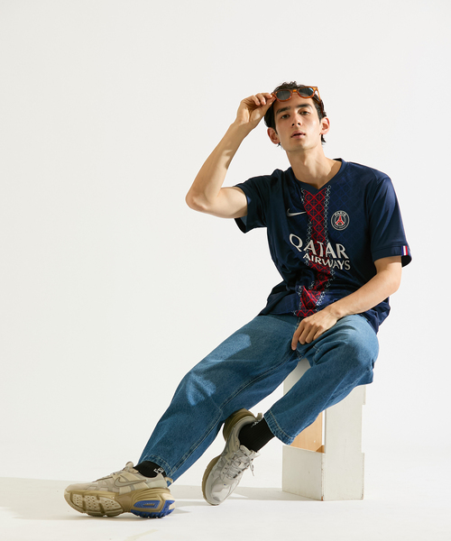 NIKE(ナイキ)の「【NIKE / ナイキ】PSG M NKDF JSY SS STAD HM HJ4593- 411(Tシャツ/カットソー・メンズ・ネイビー・SMALL/MEDIUM/LARGE/X-LARGE/XX-LARGE)」の8枚目の写真