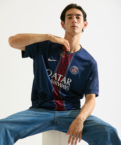 NIKE(ナイキ)の「【NIKE / ナイキ】PSG M NKDF JSY SS STAD HM HJ4593- 411(Tシャツ/カットソー・メンズ・ネイビー・SMALL/MEDIUM/LARGE/X-LARGE/XX-LARGE)」の5枚目の写真