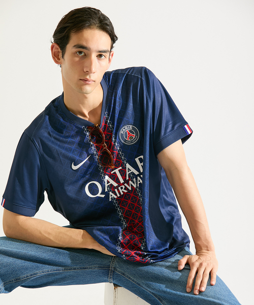 NIKE(ナイキ)の「【NIKE / ナイキ】PSG M NKDF JSY SS STAD HM HJ4593- 411(Tシャツ/カットソー・メンズ・ネイビー・SMALL/MEDIUM/LARGE/X-LARGE/XX-LARGE)」の4枚目の写真
