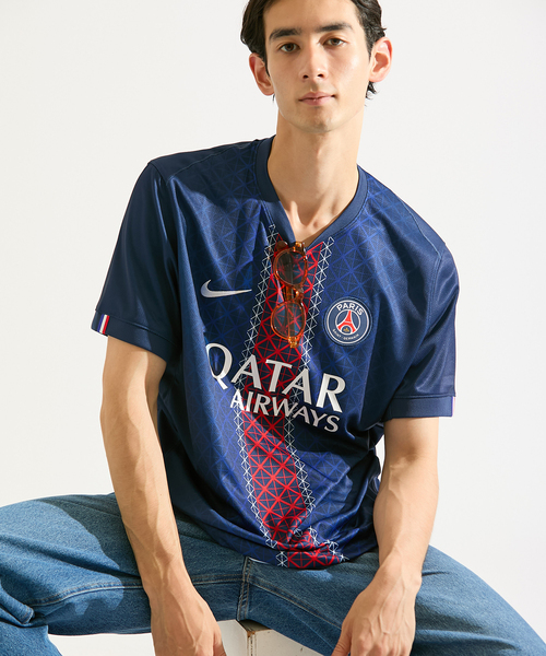 NIKE(ナイキ)の「【NIKE / ナイキ】PSG M NKDF JSY SS STAD HM HJ4593- 411(Tシャツ/カットソー・メンズ・ネイビー・SMALL/MEDIUM/LARGE/X-LARGE/XX-LARGE)」の3枚目の写真