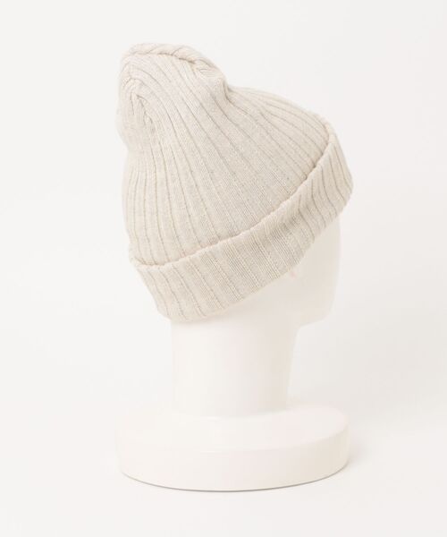 OLD BETTY'S（オールドベティーズ）の「【日本製】オールドベティーズ 【OLD BETTY’S】 Mix Knit Watch Cap（ニットキャップ/ビーニー・レディース・オートミール/ベージュ・FREE）」の6枚目の写真