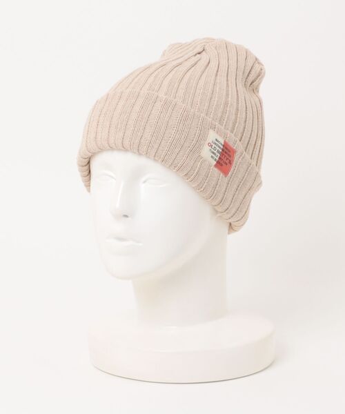 OLD BETTY'S（オールドベティーズ）の「【日本製】オールドベティーズ 【OLD BETTY’S】 Mix Knit Watch Cap（ニットキャップ/ビーニー・レディース・オートミール/ベージュ・FREE）」の9枚目の写真