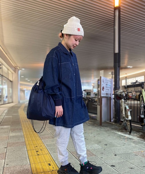 OLD BETTY'S（オールドベティーズ）の「【日本製】オールドベティーズ 【OLD BETTY’S】 Mix Knit Watch Cap（ニットキャップ/ビーニー・レディース・オートミール/ベージュ・FREE）」の7枚目の写真