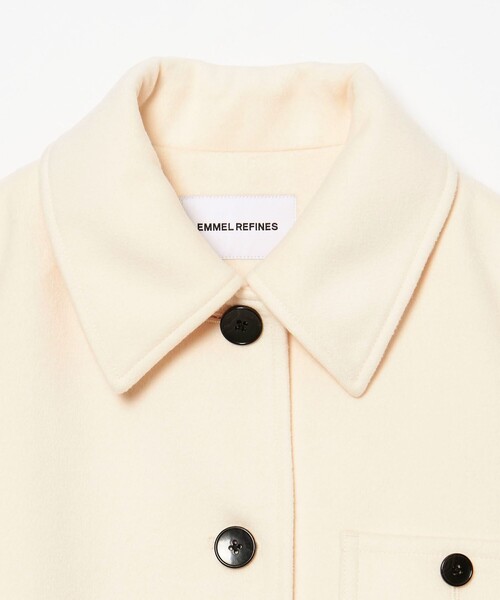 EMMEL REFINES CPOシャツジャケット ベージュ FREE EMMEL REFINES＞EM CPOシャツ ジャケット