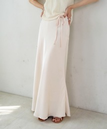 Bab | 【S・Mサイズ展開】裾シアーサテンナロースカート(スカート)