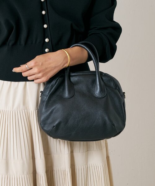 9/5取下げ⭐BEARDSLEY ビアズリー　ラウンドミニボストンバッグ BEARDSLEY｜《近日追加予約決定》ラウンドミニボストンバック