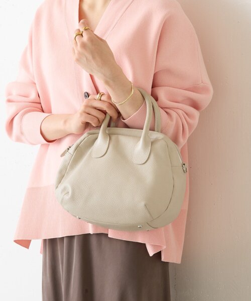 本革》ラウンドミニボストンバック（ボストンバッグ）｜BEARDSLEY