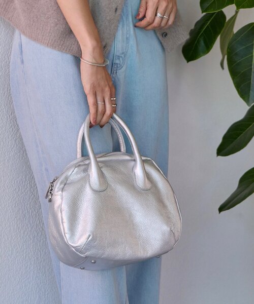 本革》ラウンドミニボストンバック（ボストンバッグ）｜BEARDSLEY