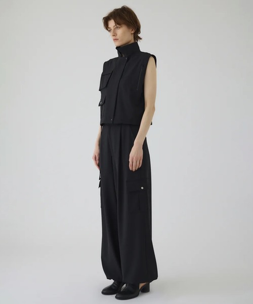 【新品】Tech vest tops テックベストトップス リムアーク ブラック RIM.ARK(リムアーク)｜Tech vest tops/ベスト/ブラック の通販