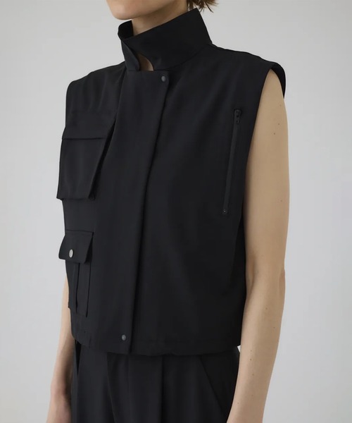 【新品】Tech vest tops テックベストトップス リムアーク ブラック RIM.ARK（リムアーク）の「Tech vest tops テックベストトップス