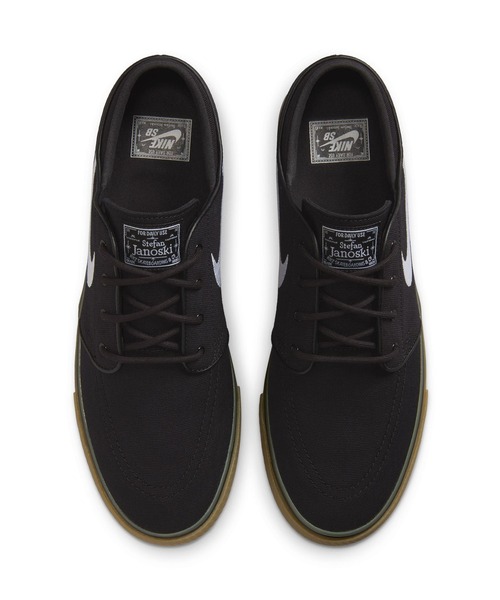 NIKE SB(ナイキエスビー)の「NIKE SB/ナイキエスビー メンズ レディース スニーカー スケシュー NIKE SB ズーム ジャノスキー OG+ CNVS JANOSKI HQ1655-001(スニーカー・メンズ・ブラック×ホワイト・27.5cm/28.0cm/24.5cm/29.0cm/25.0cm/26.0cm/27.0cm/26.5cm/28.5cm/23.5cm/23.0cm/25.5cm/24.0cm)」の5枚目の写真